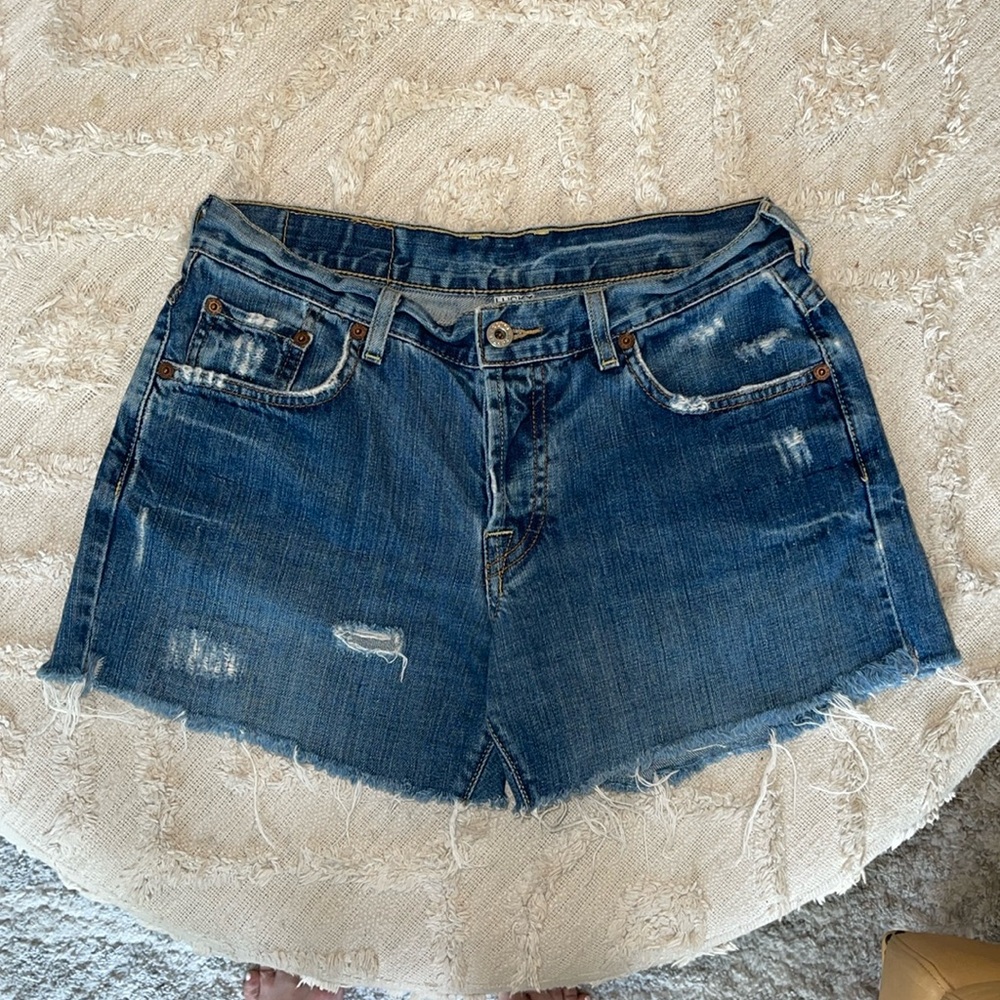 Lucky brand Jean shorts size 4/27